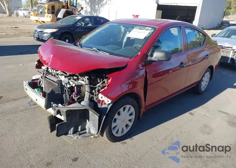 2014 Nissan Versa 1.6 S+ из США, поврежденный, VIN 3N1CN7APXEL848127